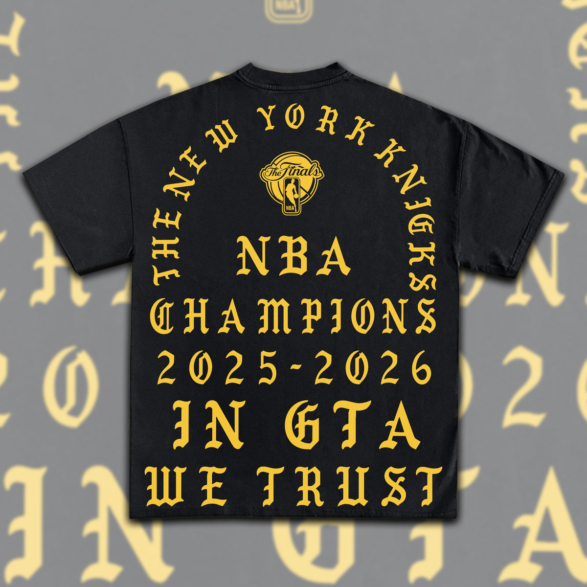In GTA We Trust Tee - Limited Edition