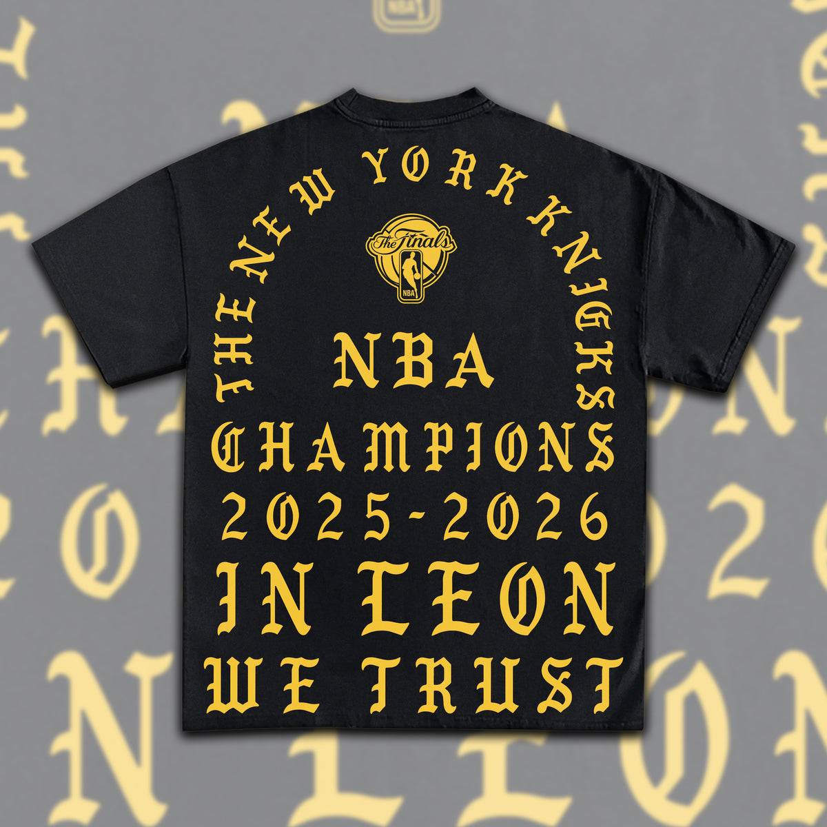 In Leon We Trust Tee - Limited Edition